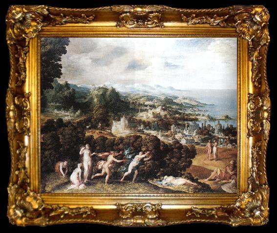 framed  ABBATE, Niccolo dell Orpheus and Eurydice, ta009-2